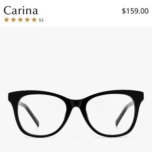 DIFF: Black Women's Glasses
Style: Carina